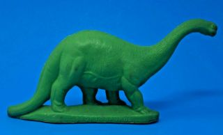 Mold A Rama Brontosaurus Sinclair Dinoland In Light Green Worlds Fair (m9)