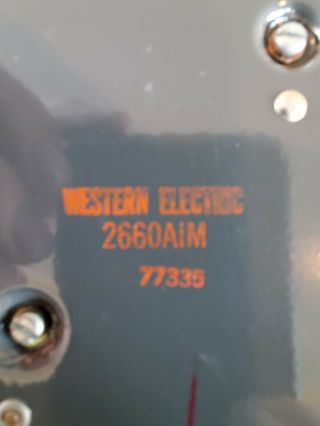 Western Electric 2660AIM Card Dialer Telephone 7
