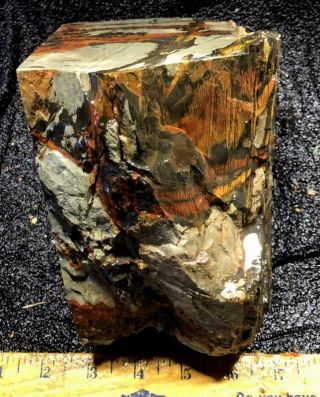 Z Indian Paint Stone Faced Rough 13 Lbs 6