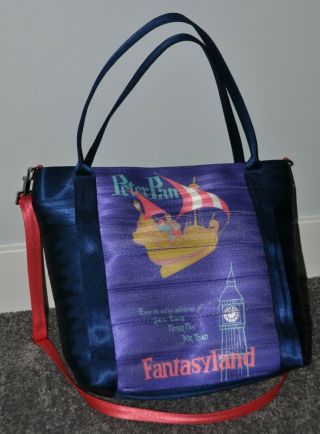 Harveys Seatbelt Bag Poster Tote Disney ' s Peter Pan Purse Bag Crossbody 2