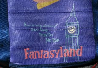 Harveys Seatbelt Bag Poster Tote Disney ' s Peter Pan Purse Bag Crossbody 4