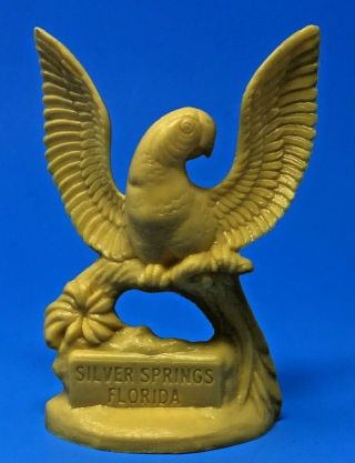 Mold A Rama Parrot Silver Springs Florida In Pale Yellow (m9)