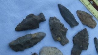 Group of arrowheads found in Anderson County,  TN in the 80s 3