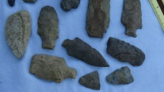 Group of arrowheads found in Anderson County,  TN in the 80s 5