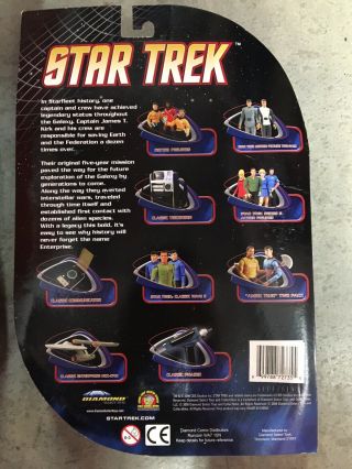 Diamond Select Toys Star Trek TOS The Series Romulan figure approx 7” 2