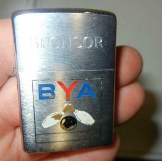 Vintage 1961 Youth Bowling Association Zippo Lighter