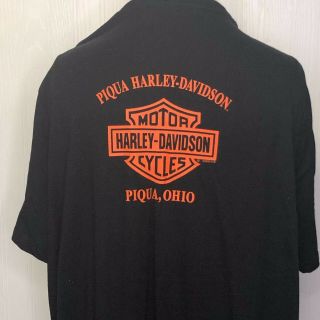 HARLEY DAVIDSON Size 3X Shirt Black MOTORCYCLES Tee Top Piqua Ohio NWOT 4