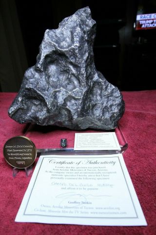 Campo Del Cielo Iron Meteorite 10,  820 Grams