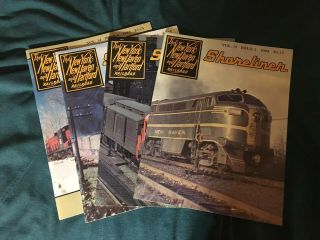 Four Of The York,  Haven And Hartford Railroad Magazines 1980 