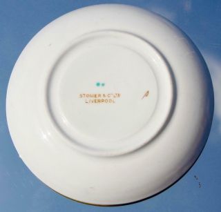 WHITE STAR LINE RMS OLYMPIC TITANIC 1ST CL WISTERIA VARIANT DEMITASSE CUP SAUCER 11