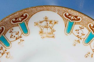 WHITE STAR LINE RMS OLYMPIC TITANIC 1ST CL WISTERIA VARIANT DEMITASSE CUP SAUCER 9