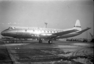 Vickers Viscount,  G - Aoyg,  Circa 1957,  Large Size Negative