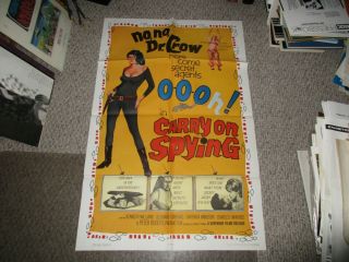 Carry On Spying 1964 Poster One Sheet,  Carry On Doctor Lobby