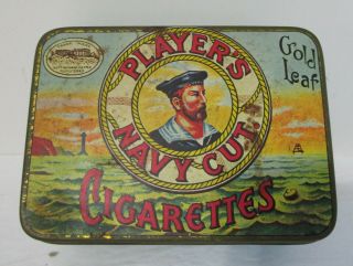 Outstanding Antique Players Tobacco Cigarette Tin 2
