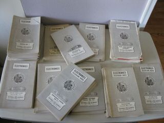Vintage National Technical School Lesson Booklets - - Electronics 130 Booklets