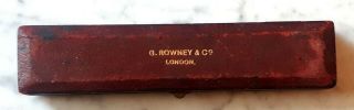 Rare Antique 1880 ' s G.  Rowney & Co.  Artists Engineer Proportional Divider 2