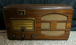 Vintage Ge F 74 Am/sw " Magic Eye " Radio (1937) Rare General Electric