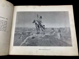 Rare 1890 STUDIES OF WESTERN LIFE Cowboy Artist CHARLES RUSSELL Granville Stuart 4
