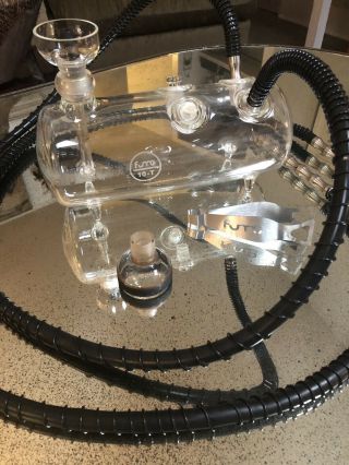 Fumo 10 - T Glass Hookah With Accessories - Made In Usa