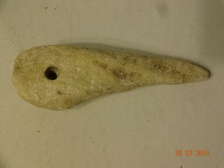 Small Pointed Native American Stone Axe Head