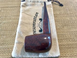 Dunhill Chestnut 5134,  Billiard Shaped Pipe,  Awesome Birdseye