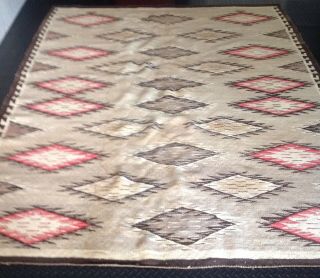 Antique Vintage Navajo Native American Rug