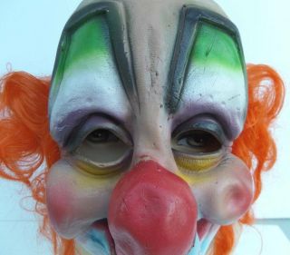 Vintage 1980 ' s West Germany Clown Mask Slipknot Grammy Shawn Crahan 6 5