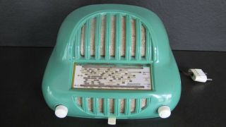 Rare light green French Sonorette Bakelite Catalin Plaskon radio 1950 2