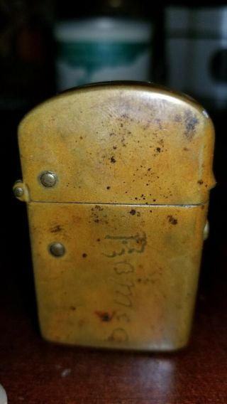 Uber Rare: Nassau Patent 1905 Antique Cigarette Lighter.  Brass Zippo Windproof