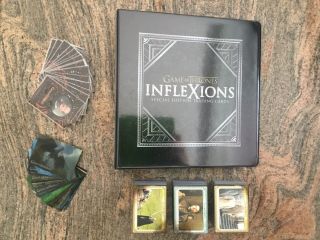 Game Of Thrones Inflexions Mini Master Set With Binder And Promo Card