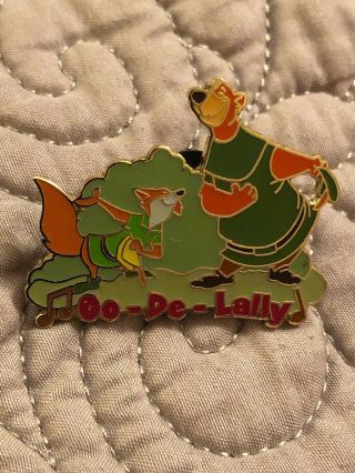 Robin Hood & Little John Oo - De - Lally 2002 Magical Musical Moments 27 Disney Pin