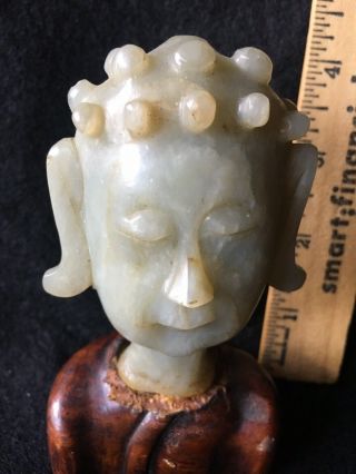 chinese antique carving jade figure 4