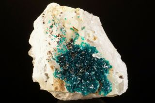 RARE Veszelyite Crystal Cluster BLACK PINE MINE,  MONTANA - Ex.  Jensen 10