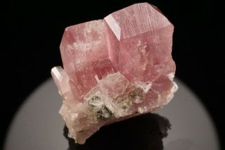 EXTRAORDINARY GEM Purplish Pink Albite Crystal KHYBER,  PAKISTAN 9