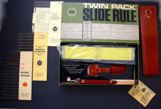 Er - Pickett Twin Pack Slide Rule - N3es/n600es