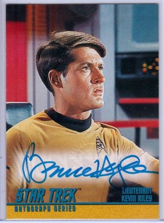 Tos Star Trek Season 1 Autograph Card A14 Bruce Hyde