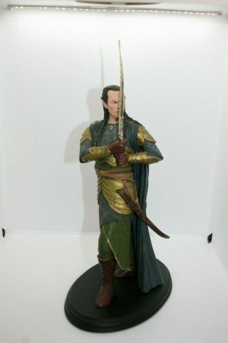 Sideshow Weta Lord Of The Rings Elrond,  Herald Of Gil - Galad 1/6 Polystone Statue