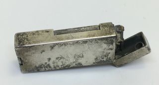 Vintage Dunhill Sterling Silver Lighter Switzerland - 66 Grams Sterling 4