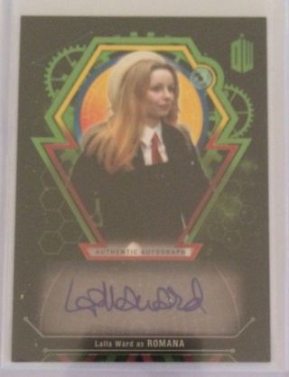 Doctor Who Extraterrestrial Encounters Autograph Card Lalla Ward