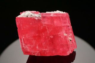 EXTRAORDINARY Rhodochrosite Crystal with Quartz SWEET HOME MINE,  COLORADO 3