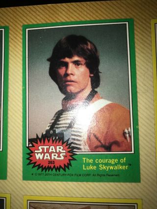 vintage star wars trading cards 1977 3