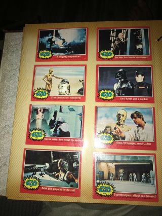 vintage star wars trading cards 1977 5