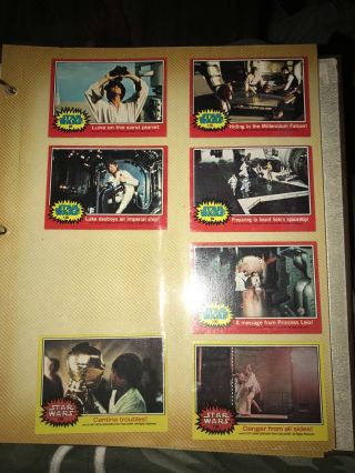 vintage star wars trading cards 1977 6