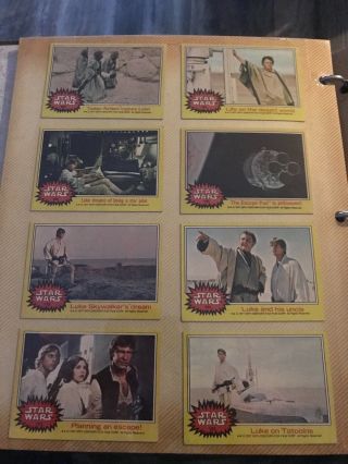 vintage star wars trading cards 1977 7