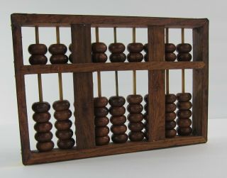 Lotus - Flower Brand Abacus 63 - bead 9 row Made in the People ' s Republic of China 2