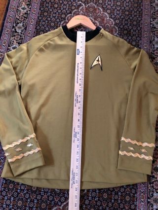 ANOVOS “Star Trek” TOS “Kirk” Tunic XL Screen Accurate.  No Celophane 2