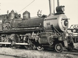 Atchison Topeka & Santa Fe Railway Railroad Locomotive 239 Antique Photo 2