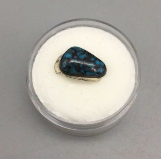 Certified Lander Blue Turquoise Cabochon 2.  30 Ct.