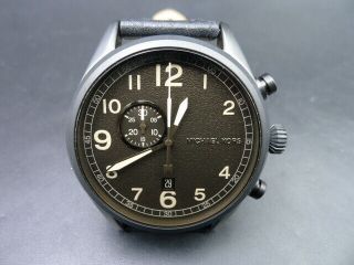 Old Stock Michael Kors Hangar Mk7069 Chronograph Quartz Men Watch