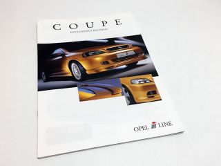 2001 Irmscher Opel Coupe I - Line Brochure
